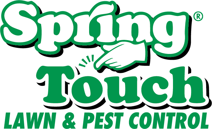 spring touch lawn and pest control logo